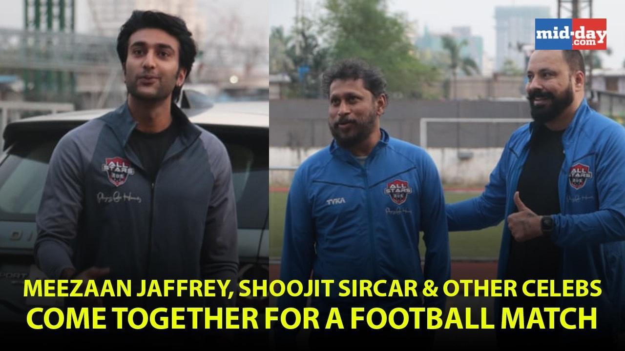 Meezaan Jaffrey, Shoojit Sircar and others come together for a football match